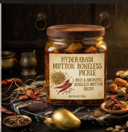 Mutton Boneless Pickle